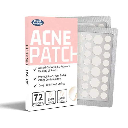 72Pcs Invisible Pimple Removal Acne Patches