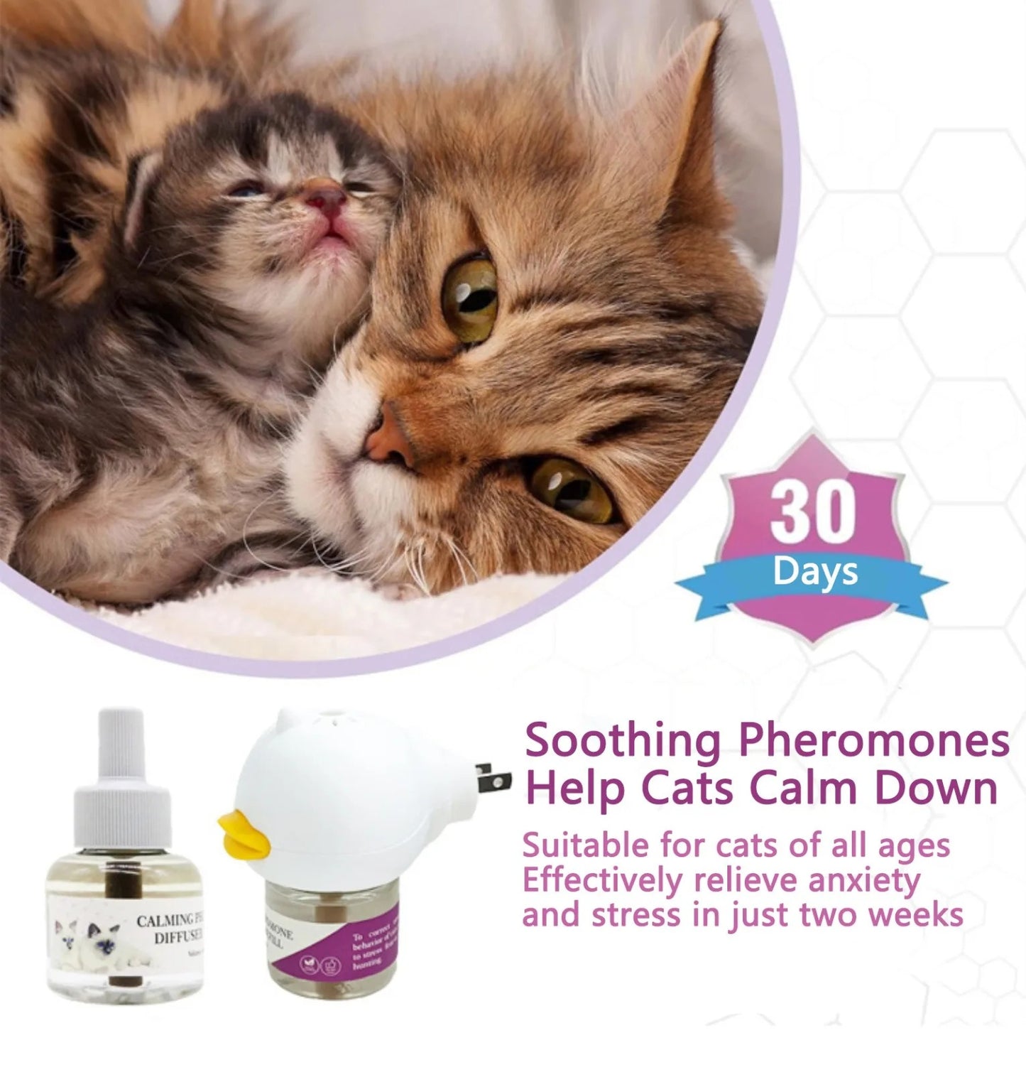 Refillable Cat Calming Diffuser